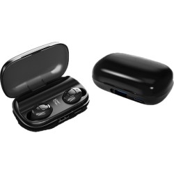 Fineblue T8 Bluetooth 5.0 Earphones TWS 2000 mah battery Headset HiFI Stereo In-ear Earbuds Wireless Headphones for sport black