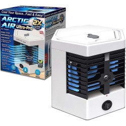 Φορητό Κλιματιστικό USB & Υγραντήρας – Μίνι Air Conditioner Cooler – Arctic cool ultra-pro Λευκό