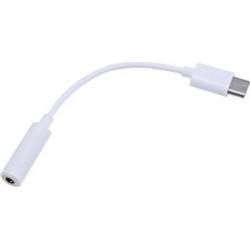 Αντάπτορας USB Type-C σε 3.5 mm Θηλυκό Λευκό