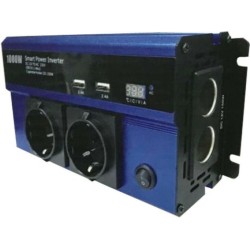 1000W Inverter Αυτοκινήτου TBE Τροποποιημένου Ημιτόνου 12V σε AC 220V – QY-7011