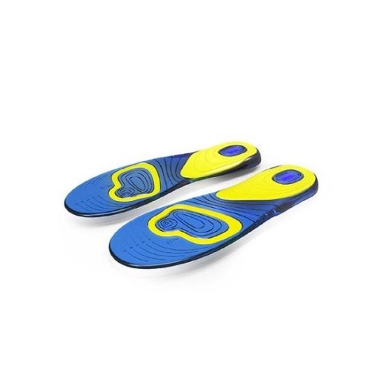 Πάτοι ζευγάρι σιλικόνης τεχνολογίας Active Gel Μπλε/Κίτρινο