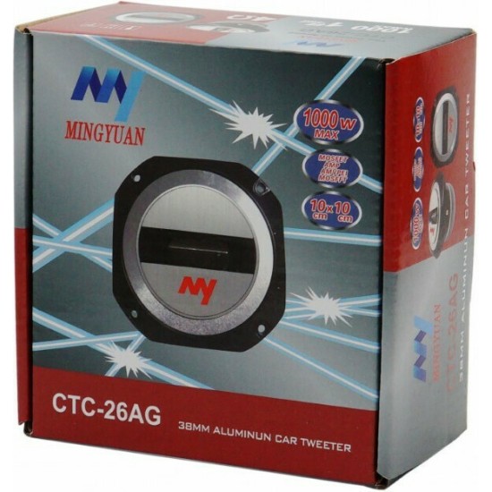 CTC-26AG Tweeter Aυτοκινήτου 38mm 1000W