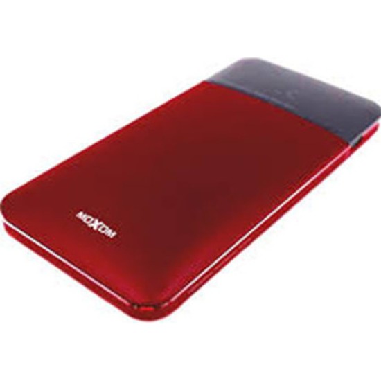 Moxom MI-9 Power Bank 10000mAh με 2 Θύρες USB-A Κόκκινο