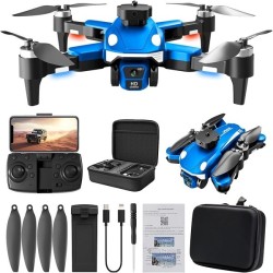Αναδιπλούμενο Drone με αποφυγή εμποδίων. κάμερα και RC με εφεδρικούς έλικες και τσαντάκι XF-F200