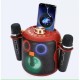 Andowl Ηχείο Karaoke με Ασύρματα Μικρόφωνα Κόκκινο Q-YX2560