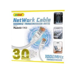 Andowl U/UTP Cat.5e Καλώδιο Δικτύου Ethernet 30m