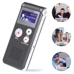 Andowl Συσκευή Υπαγόρευσης Qly77 Q-LY77 με Eσωτερική Μνήμη 8GB