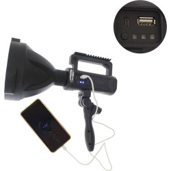 Φορητός Επαναφορτιζόμενος Προβολέας με Αποσπώμενο Τρίποδο 20000LM με Power Bank και με 4 Διαφορετικά Επίπεδα Λειτουργίας T6 CREE LED Ψυχρό Λευκό 6000K Q-L445 ANDOWL