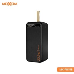 Moxom MX-PB158 Power Bank 50000mAh με 2 Θύρες USB-A και Θύρα USB-C Power Delivery Μαύρο