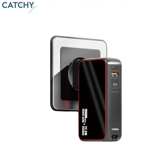 Moxom MX-PB39 Power Bank 10000mAh 22.5W με Θύρα USB-A και Θύρα USB-C Power Delivery Μαύρο