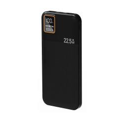 Moxom MX-PB92 Power Bank 10000mAh 22.5W με 2 Θύρες USB-A και Θύρα USB-C Power Delivery Μαύρο