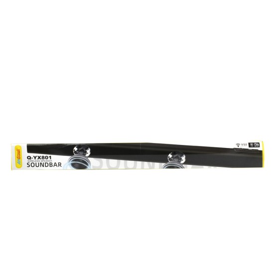 Andowl Q-YX801 Soundbar 4.0 Bluetooth 20W με Τηλεχειριστήριο Μαύρο