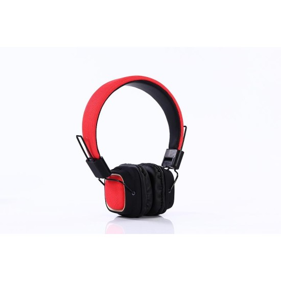 BT – 019 Foldable Stereo Bluetooth Headset – Red