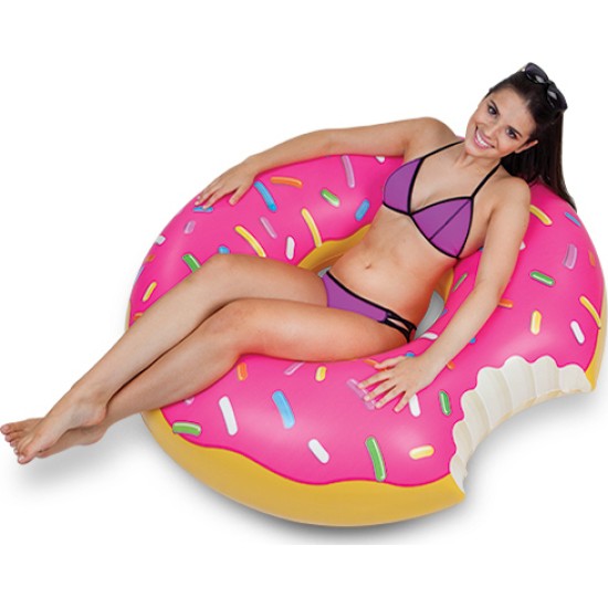 Μεγάλο Φουσκωτό Σωσίβιο Ντόνατ 120εκ - Donut Swimming Ring Μεγάλο Φουσκωτό Σωσίβιο Ντόνατ 120εκ - Donut Swimming Ring