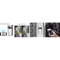 V5 Ασύρματο Κουδούνι Πόρτας με Κάμερα & Wi-Fi Ασύρματο Κουδούνι Πόρτας με Κάμερα 1080p