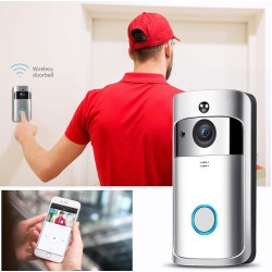 Ασύρματο Smart Wifi Video κουδούνι πόρτας X10