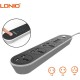 Ldnio Πολύπριζο 3 Θέσεων με Διακόπτη, 3 USB και Καλώδιο 1.6m Μαύρο Ldnio Πολύπριζο 3 Θέσεων με Διακόπτη, 3 USB και Καλώδιο 1.6m Μαύρο