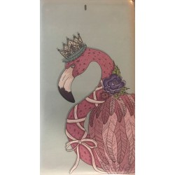 Ultra Thin Power Bank 4000mAh Flamingo