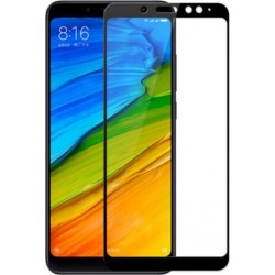 Full Face Tempered glass / Αντιχαρακτικό Γυαλί Πλήρους Οθόνης 3D Για  Xiaomi Redmi Note 5a/5a Prime Μαύρο
