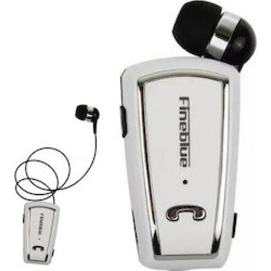 Fineblue F-V3 bluetooth hands free ακουστικό Λευκό Fineblue F-V3 bluetooth hands free ακουστικό Λευκό
