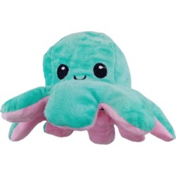 Reversible octapus plush λούτρινο χταπόδι που αλλάζει διάθεση με μία κίνηση - Small - ροζ-βεραμάν