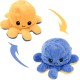 Reversible octapus plush λούτρινο χταπόδι που αλλάζει διάθεση με μία κίνηση - Small - Κίτρινο/Blue
