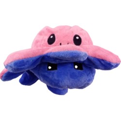 Reversible octapus plush λούτρινο χταπόδι που αλλάζει διάθεση με μία κίνηση - Ροζ/Μπλε