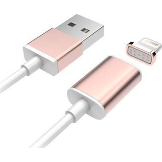 Regular / Magnetic USB to Lightning Cable Ροζ Χρυσό 1m (ET-MC06) Regular / Magnetic USB to Lightning Cable Ροζ Χρυσό 1m (ET-MC06)