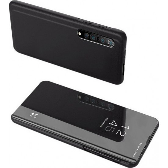 Clear View Θήκη Xiaomi Mi Note 10 Lite - Black