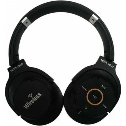MDR-AZ1000BT Ασύρματα Bluetooth On Ear Ακουστικά με 20 ώρες Λειτουργίας Μαύρα
