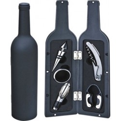 Σετ Κρασιού σε Θήκη Μπουκάλι – Wine Tools in a Bottle