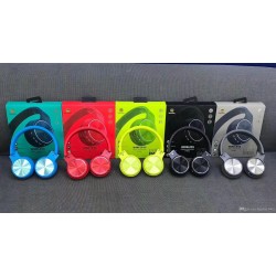 Wireless Bluetooth Headset Subwoofer Stereo P802 Black