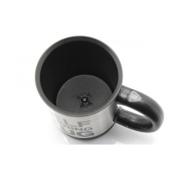 "Μαγική" κούπα που ανακατεύει μόνη της - Ασημί - OEM 50678