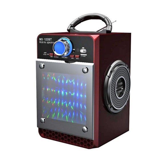 Mini Ηχοσύστημα Bluetooth 16W USB/SD/AUX Multimedia Player KINGWON MS-122BT