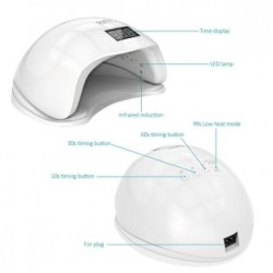 Led/Uv lamp 48Watt 2 σε 1 Sun 5