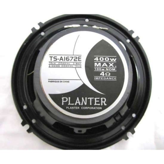 Planter TS-1672 Ηχεία Αυτοκινήτου 16 cm, 400 Watt Planter TS-1672 Ηχεία Αυτοκινήτου 16 cm, 400 Watt