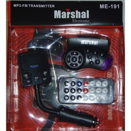 MP3 Player/FM Transmitter με Χειριστήριο στο Τιμόνι ME-191