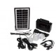 Σύστημα Φωτισμού με Ηλιακό Πάνελ - 3 Λάμπες Led & Power Bank ΟΕΜ
