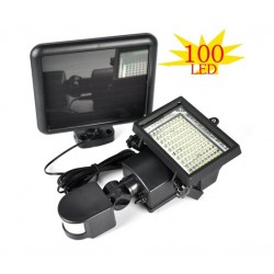 Ηλιακός Προβολέας με 100 LED και Ανιχνευτή Κίνησης OEM