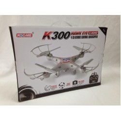 Drone με HD Cam Τηλεκατευθυνόμενο Τετρακόπτερο K300C HawkEye