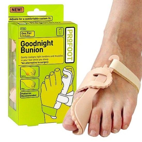 Νάρθηκας για το Κότσι Goodnight Bunion - Σετ των 2 τεμαχίων - OEM