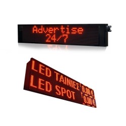 Πινακίδα Led Κυλιόμενων Μηνυμάτων (100x20 εκ) 60W OEM