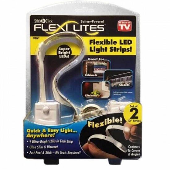 Εύκαμπτα Ελαστικά Φώτα 9 LED Flexi Lites