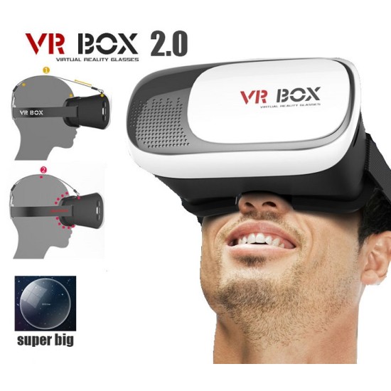 3D Γυαλιά Εικονικής Πραγματικότητας VRBOX V2 Smartphones 4.7-6' OEM 3D Γυαλιά Εικονικής Πραγματικότητας VRBOX V2 Smartphones 4.7-6 OEM