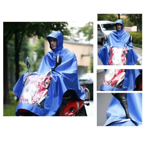 Έξυπνο Προστατευτικό Αδιάβροχο Κάλυμμα Μηχανής - Αναβάτη OEM Μπλε