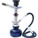 Mini Ναργιλές 29εκ Engraved 3.5S - Mini Portable Hookah Μαύρο