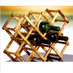 Ξύλινη Κάβα Μπουκαλιών 8 θέσεων OEM