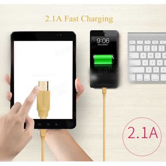 Καλώδιο USB REMAX Radiance RC-041 (ANDROID) Gold