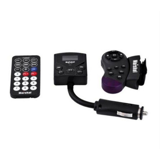 MP3 Player/FM Transmitter με Χειριστήριο στο Τιμόνι ME-191