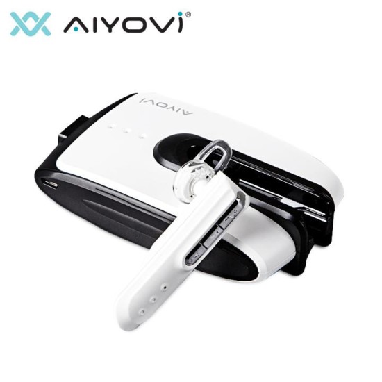 Ακουστικό Bluetooth και Power Bank 5.200mAh 2 σε 1 - AIYOVI BT-02A